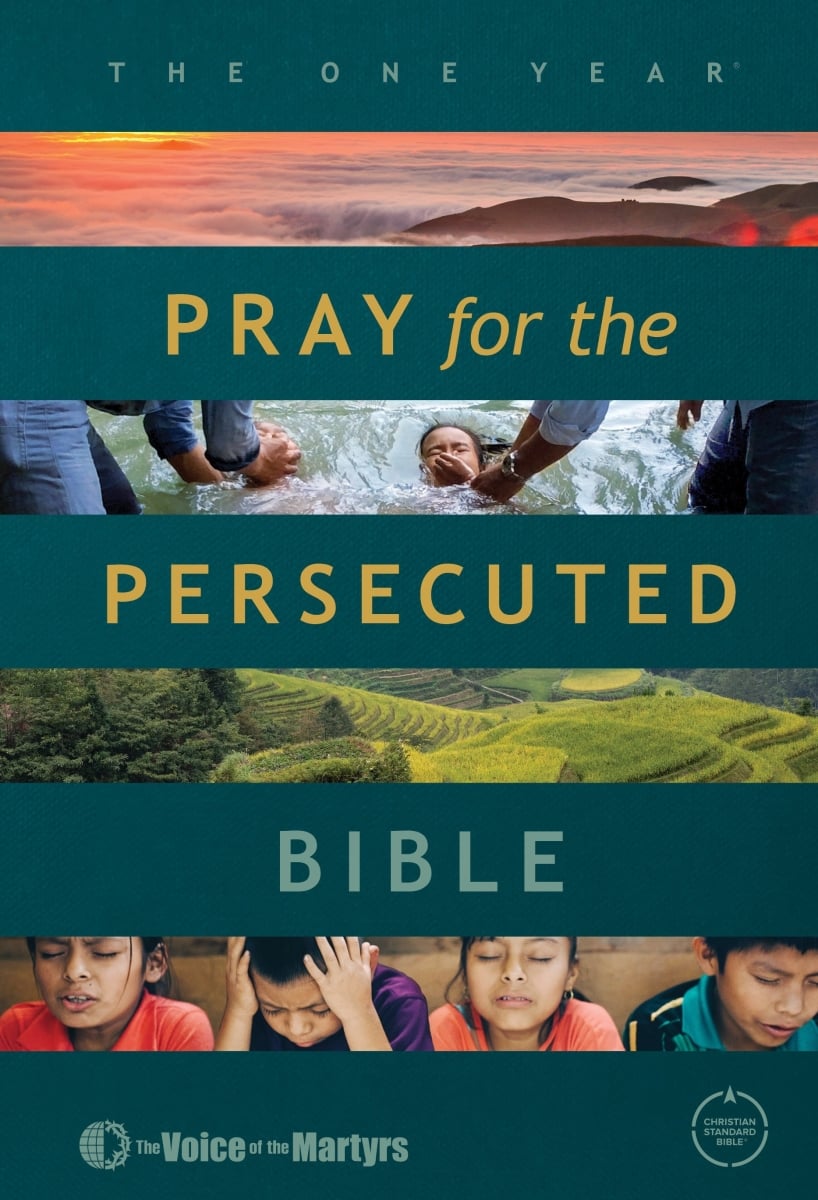 Voice of the Martyrs 312166 The One Year Pray for the Persecuted Bible CSB Edition Book