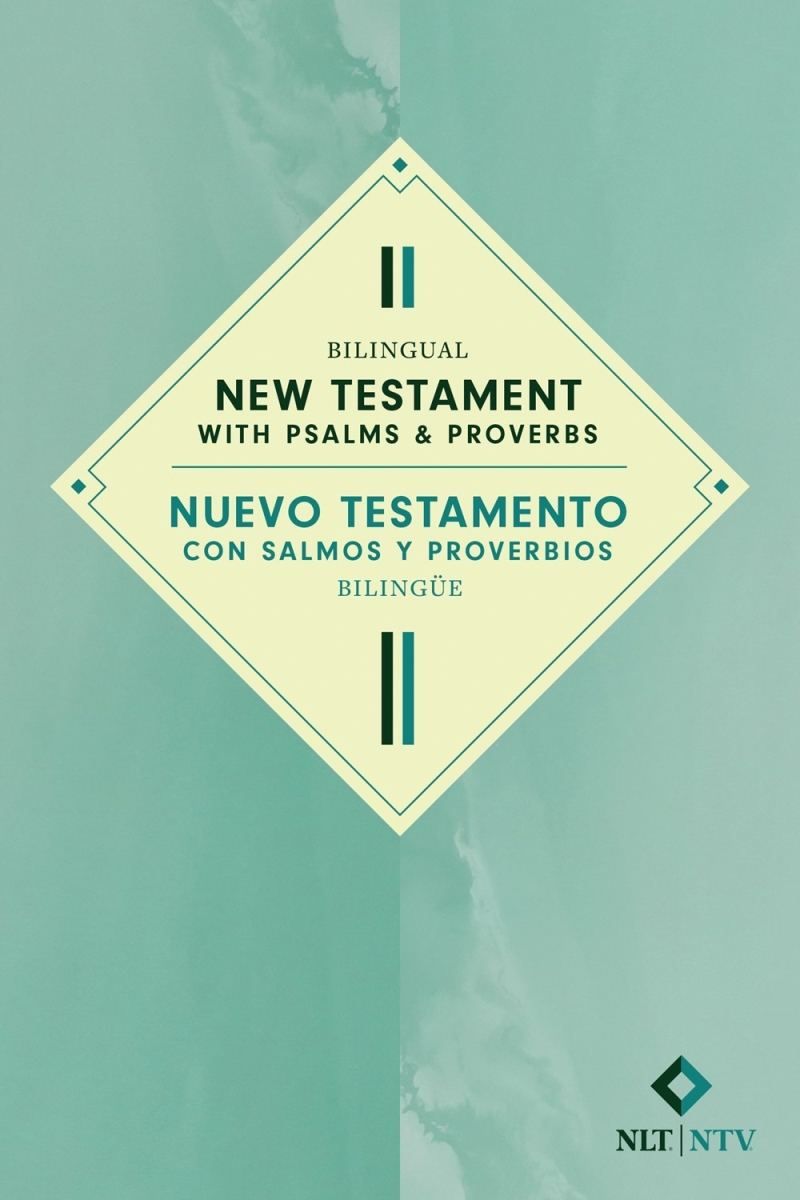 35937X NLT & NTV Bilingual Testament with Psalms & Proverbs - Nuevo Testamento Con Salmos y Proverbios Bilingue Book - Softcover