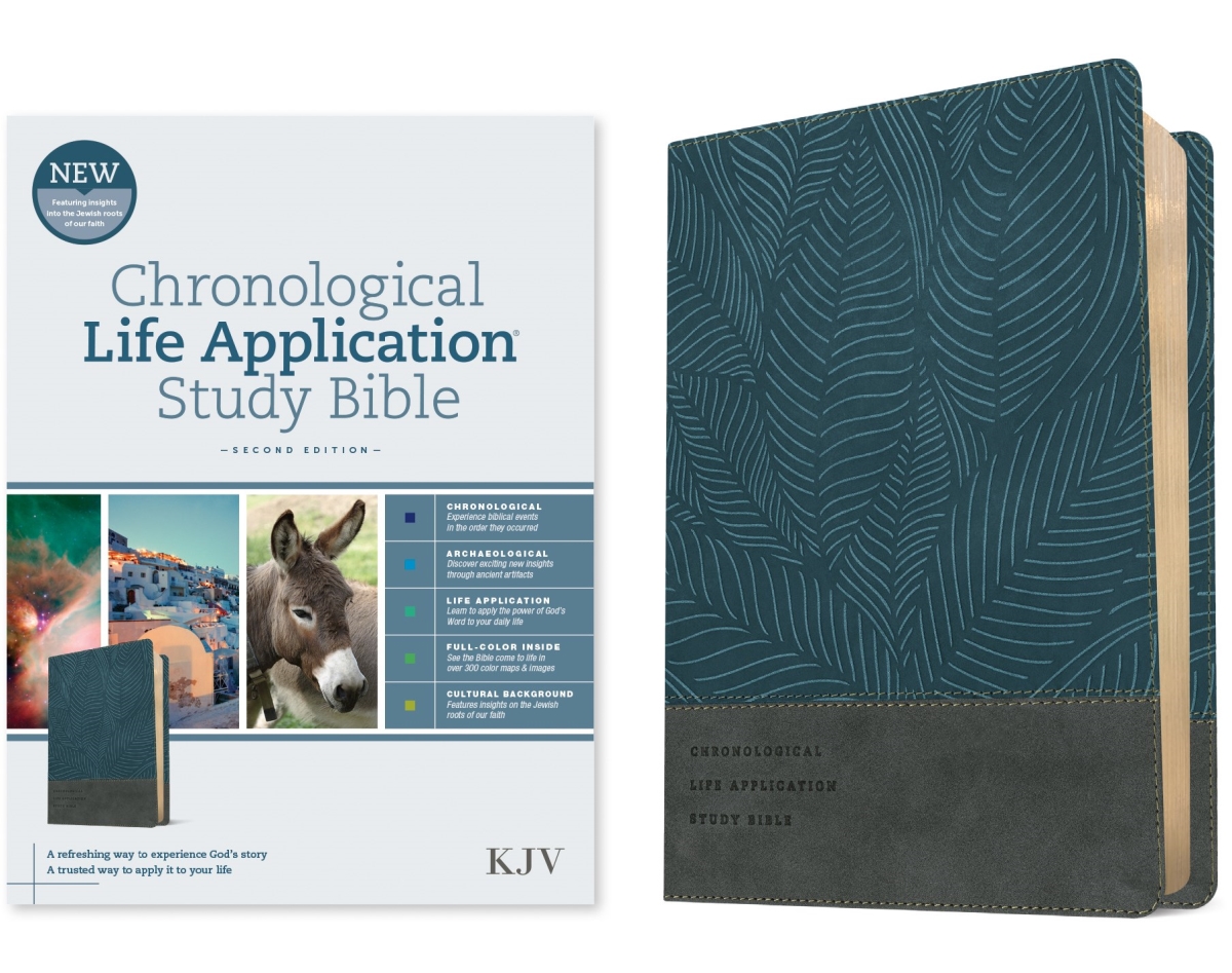 46306X KJV Chronological Life Application Study Bible - Second Edition Book - Palm Forest
