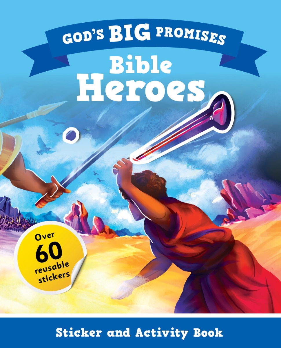 The Good Book 291524 Gods Big Promises Bible Heroes Sticker & Activity Book