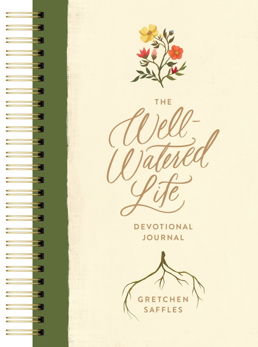 731128 The Well-Watered Life Devotional Journal Spiral - Christian Devotional Journal