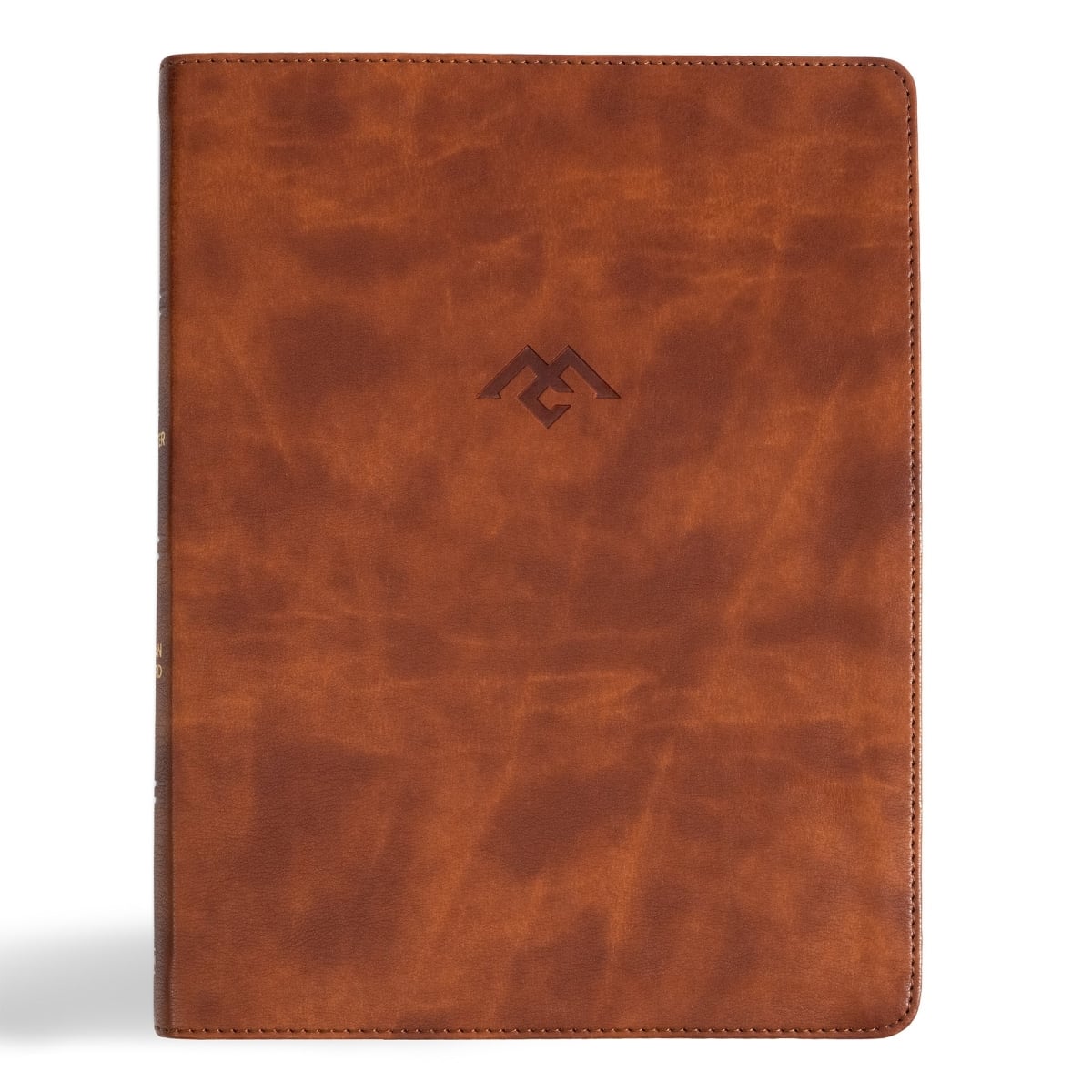 36512X Csb Men of Character Bible - Revised & Updated - Brown Leathertouch