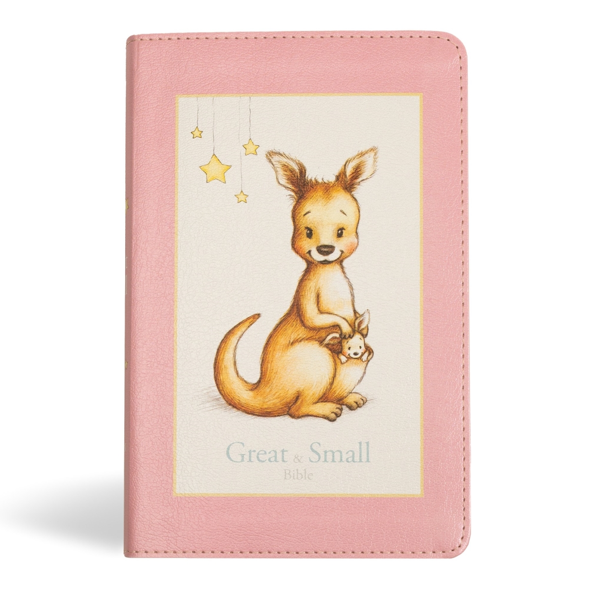 409339 KJV Great & Small Bible - Pink LeatherTouch