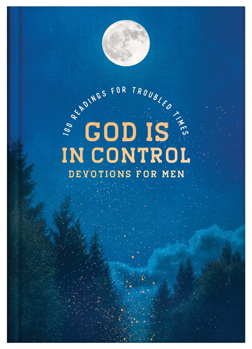 Barbour Publishing 349577 God Is in Control Devotions Book for Men