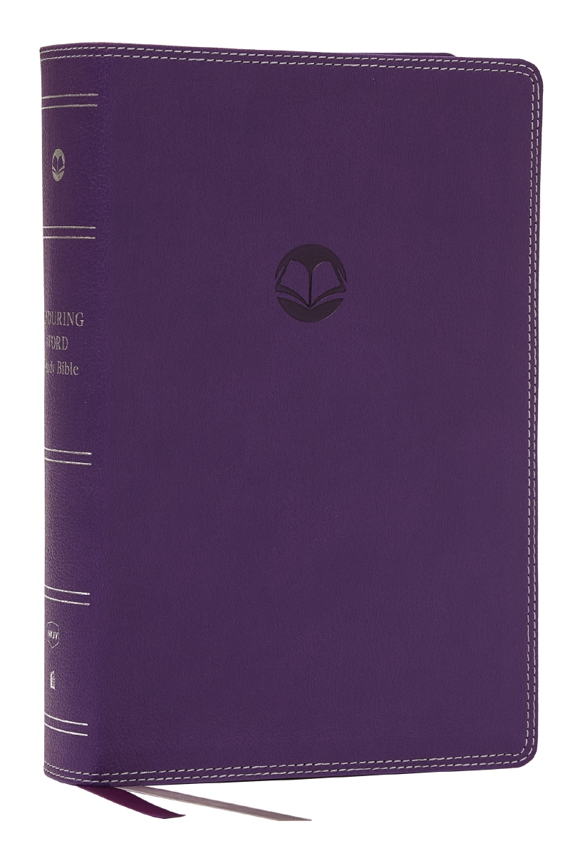 471520 NKJV Enduring Word Study Bible - Comfort Print - Purple Leathersoft