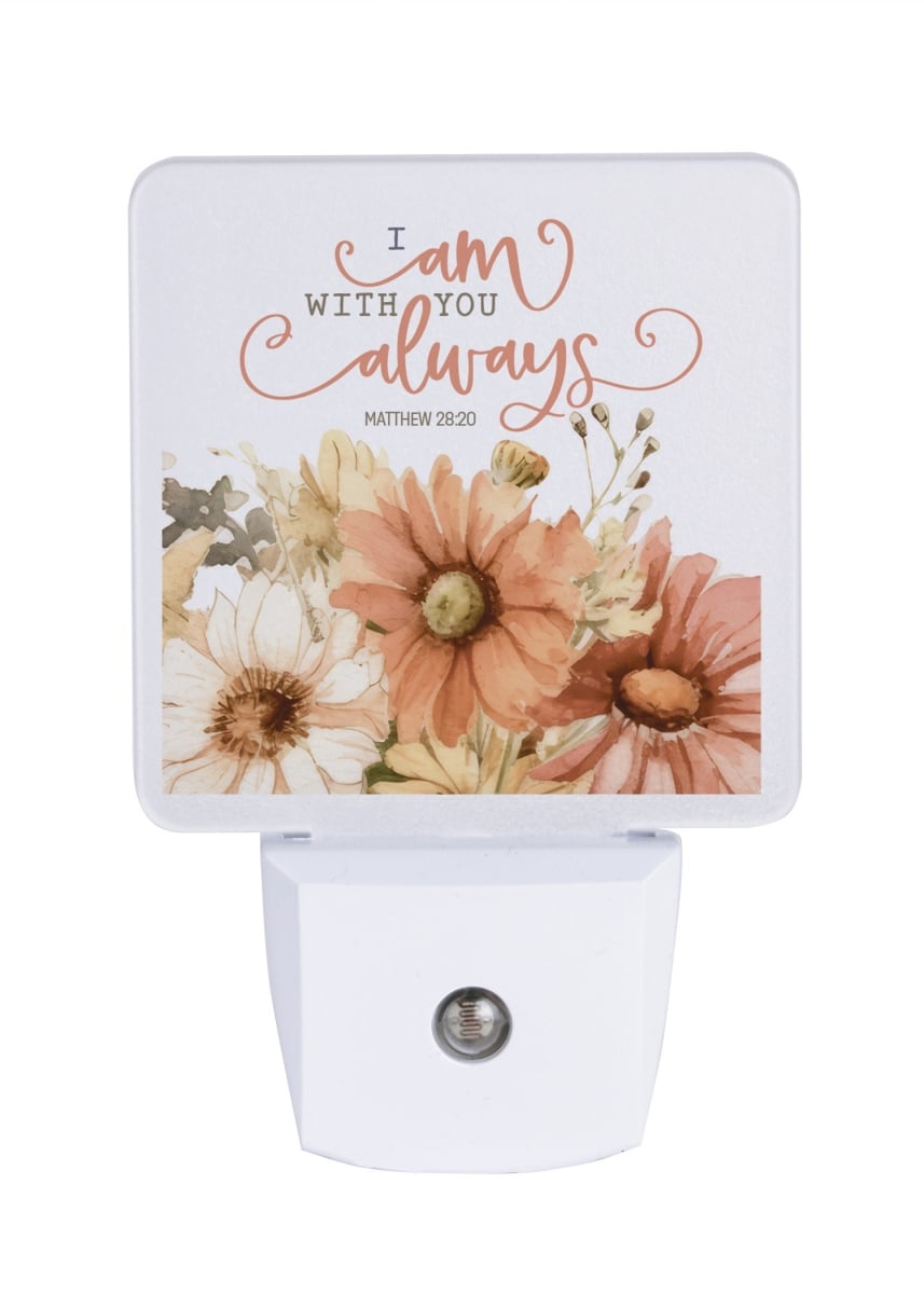 470468 Let Your Light Shine Nightlight - I Am With You Always