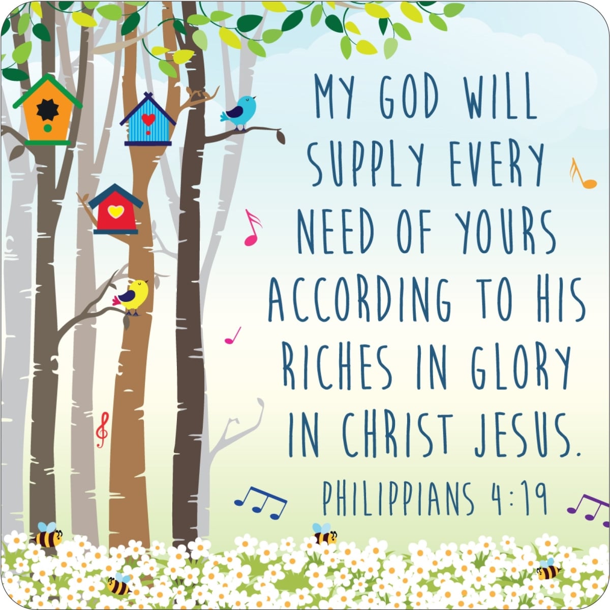 571356 Coaster - God Will Supply - Pack of 6
