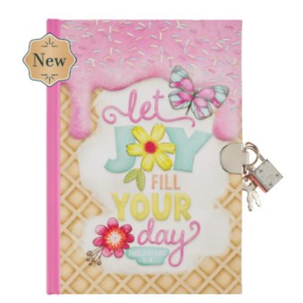 754105 Diary Let Joy Fill Your Day Phil. 4.4 Notebook