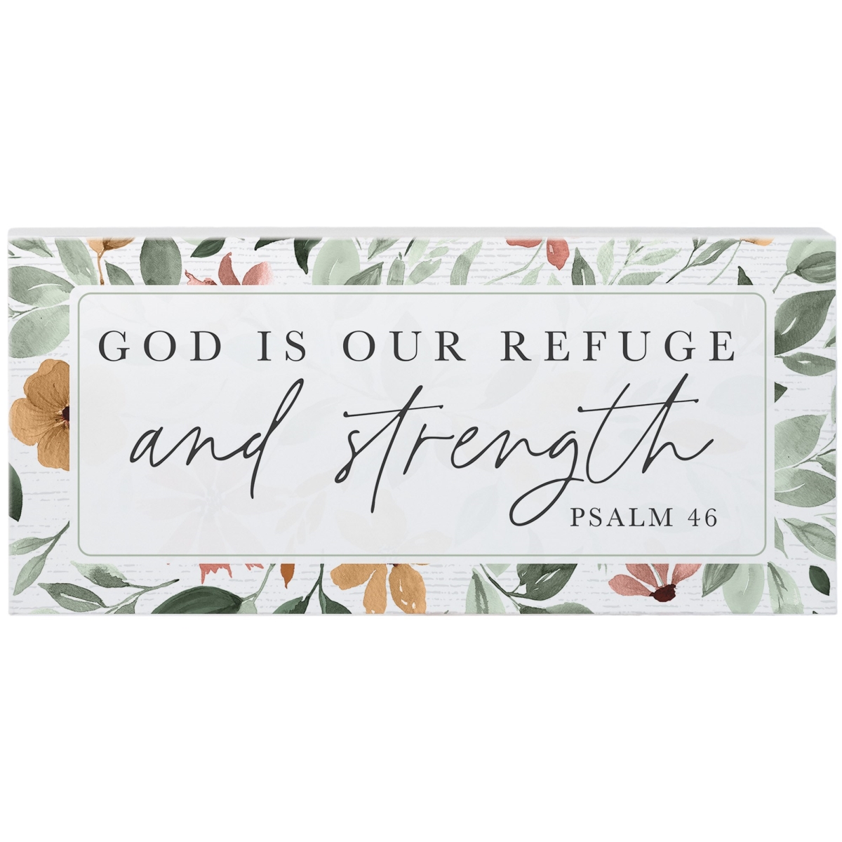 472312 12 x 5.5 in. Refuge & Strength Inspire Board