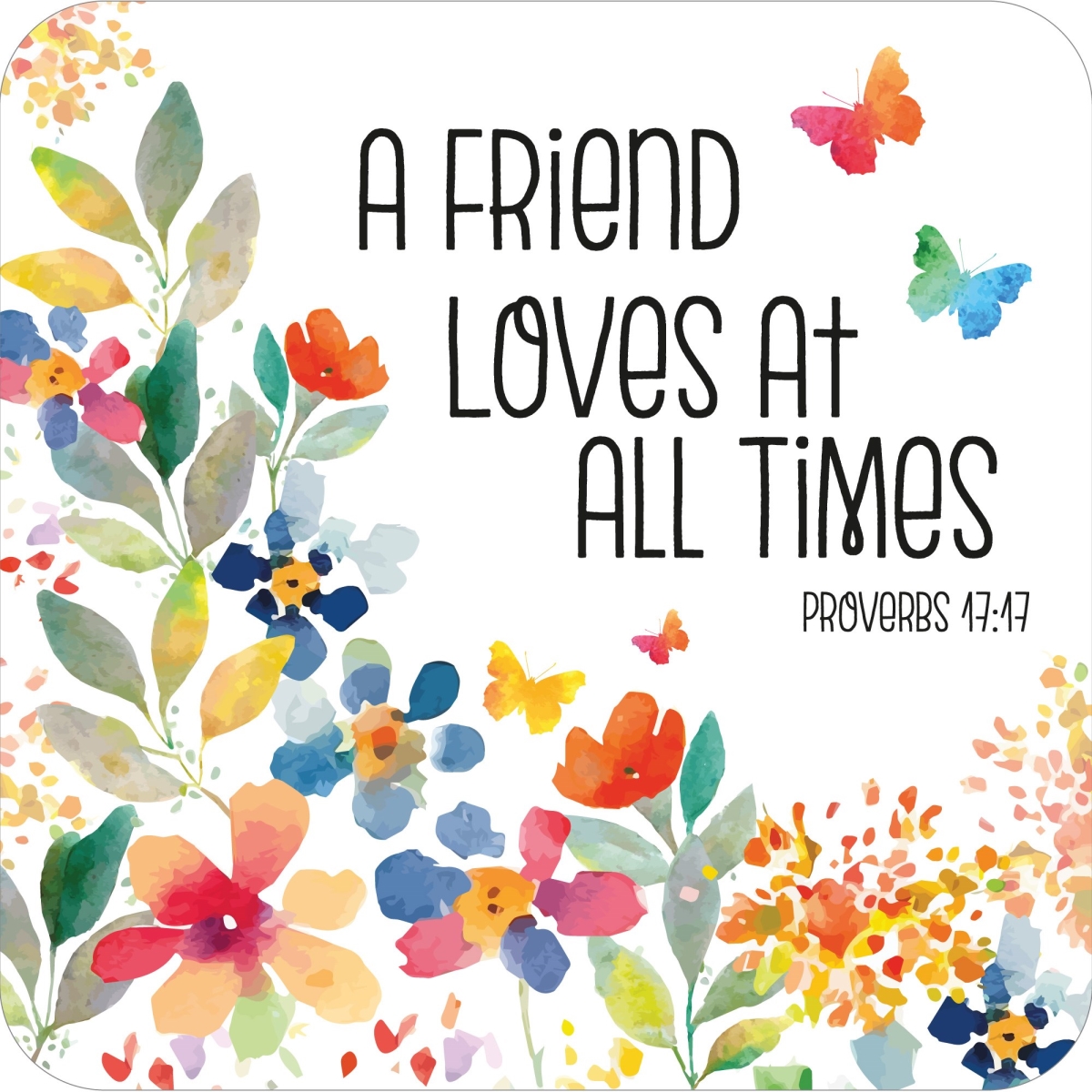571359 Coaster - A Friend Loves - Pack of 6