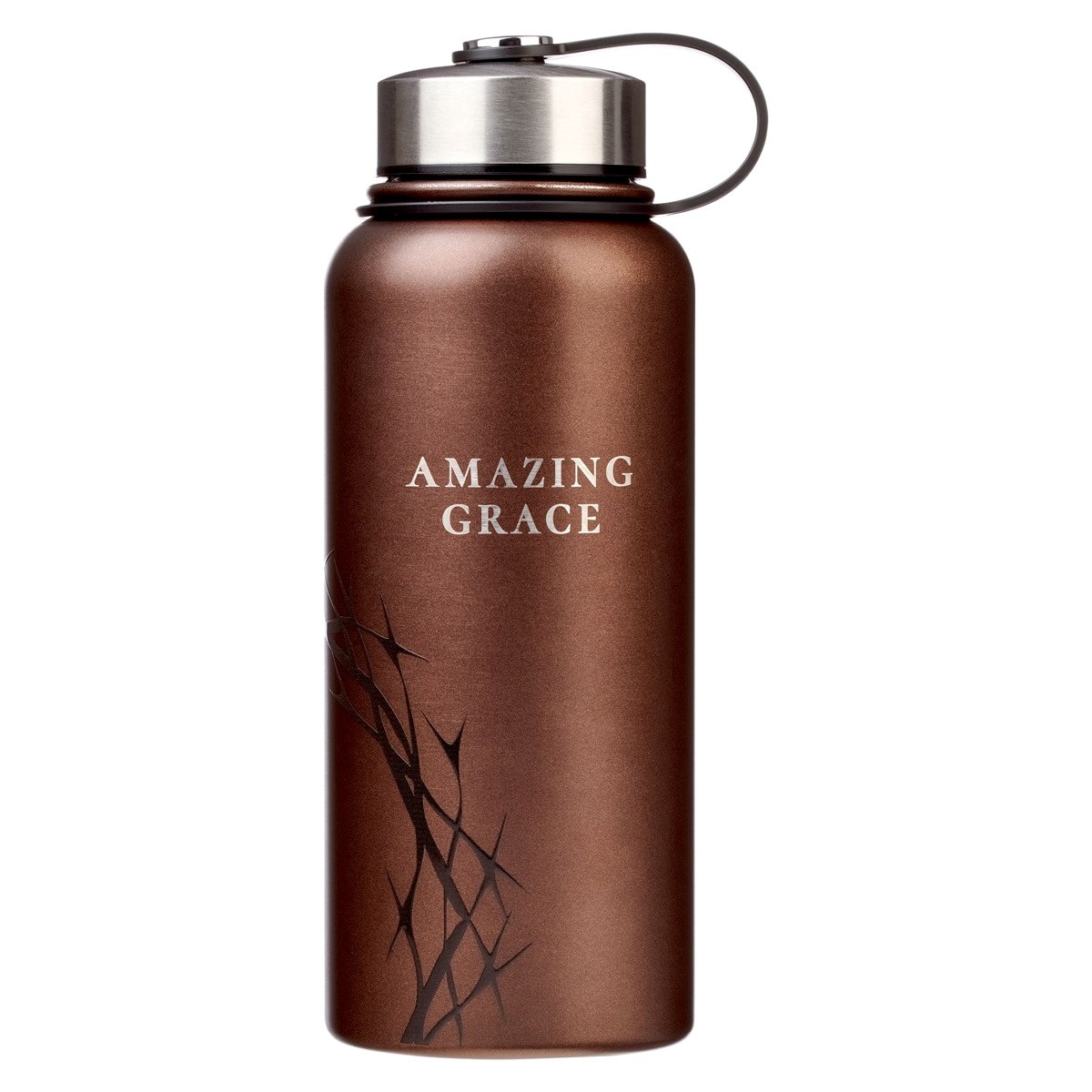 Picture of Christian Art Gifts 472279 Water Bottle - Stainless Steel - Amazing Grace - 32 oz