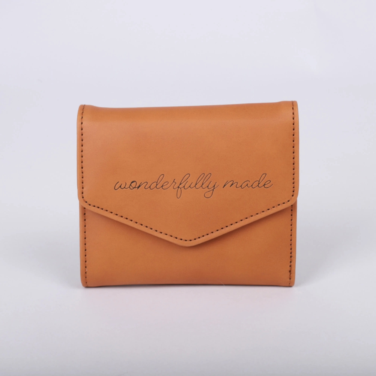 645788 Imitation Leather Wonderfully Made Wallet - Brown