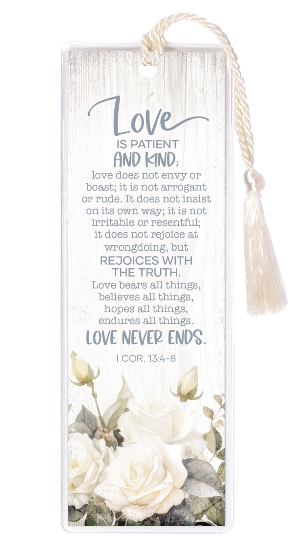 398824 Bookmark - Love Is Patient - Pack of 6