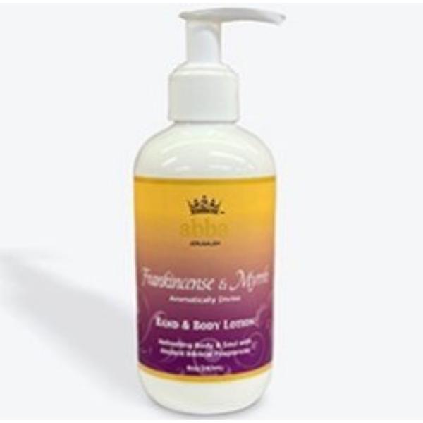 671094 8 oz Body Lotion-Frankincense & Myrrh with Pump Bottle