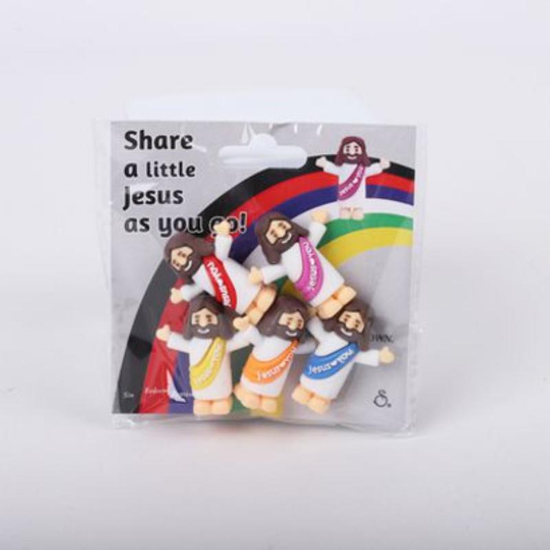 645775 Figurine - Pocket - Jesus - 5 Piece - Pack of 12