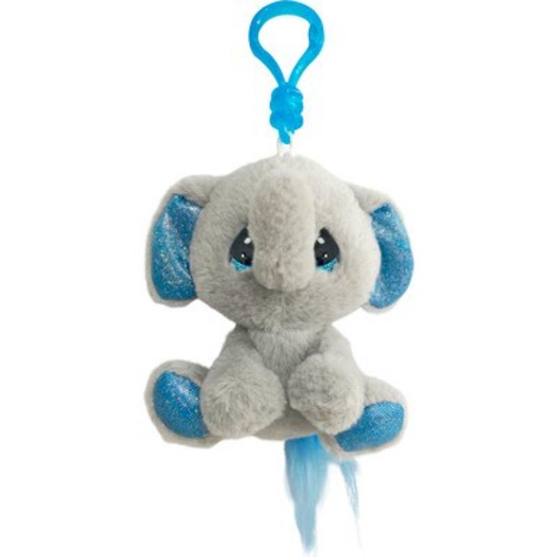 368796 Plush - Cutie Pet - Tudies Backpack Clip - Elephant - 4 in.