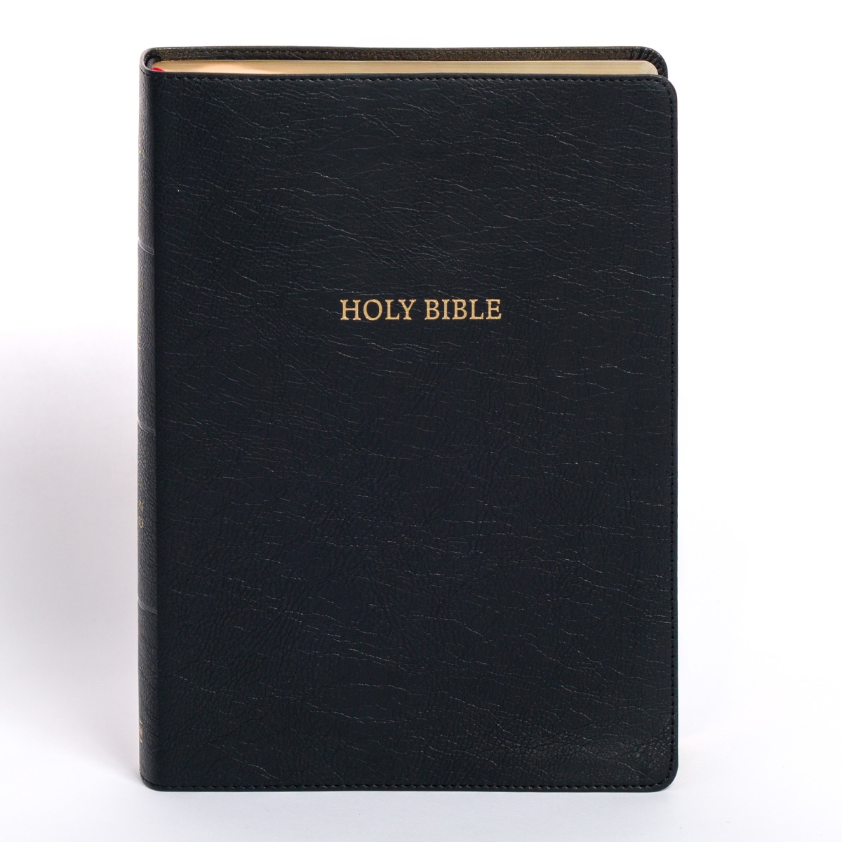 366164 NASB 2020 Super Giant Print Reference Bible - Black LeatherTouch