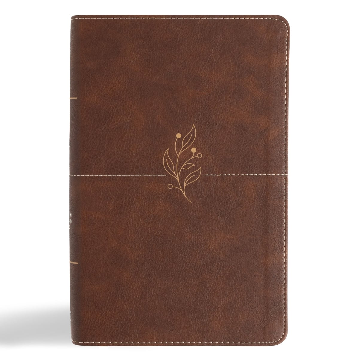 479125 CSB Single - Column Personal Size Bible Digital Study Edition - Brown LeatherTouch