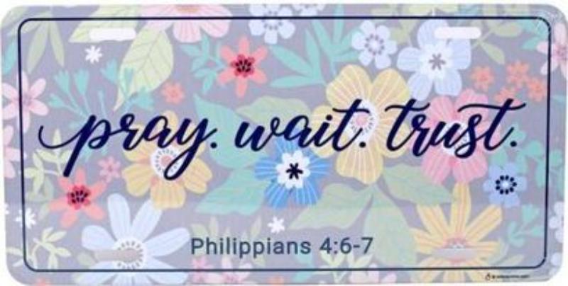 645805 Auto Tag - Pray Wait Trust