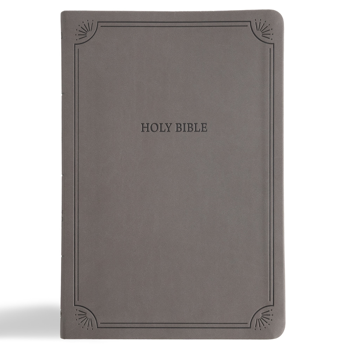 351720 NASB 2020 Large Print Thinline Bible - Value Edition - Charcoal LeatherTouch