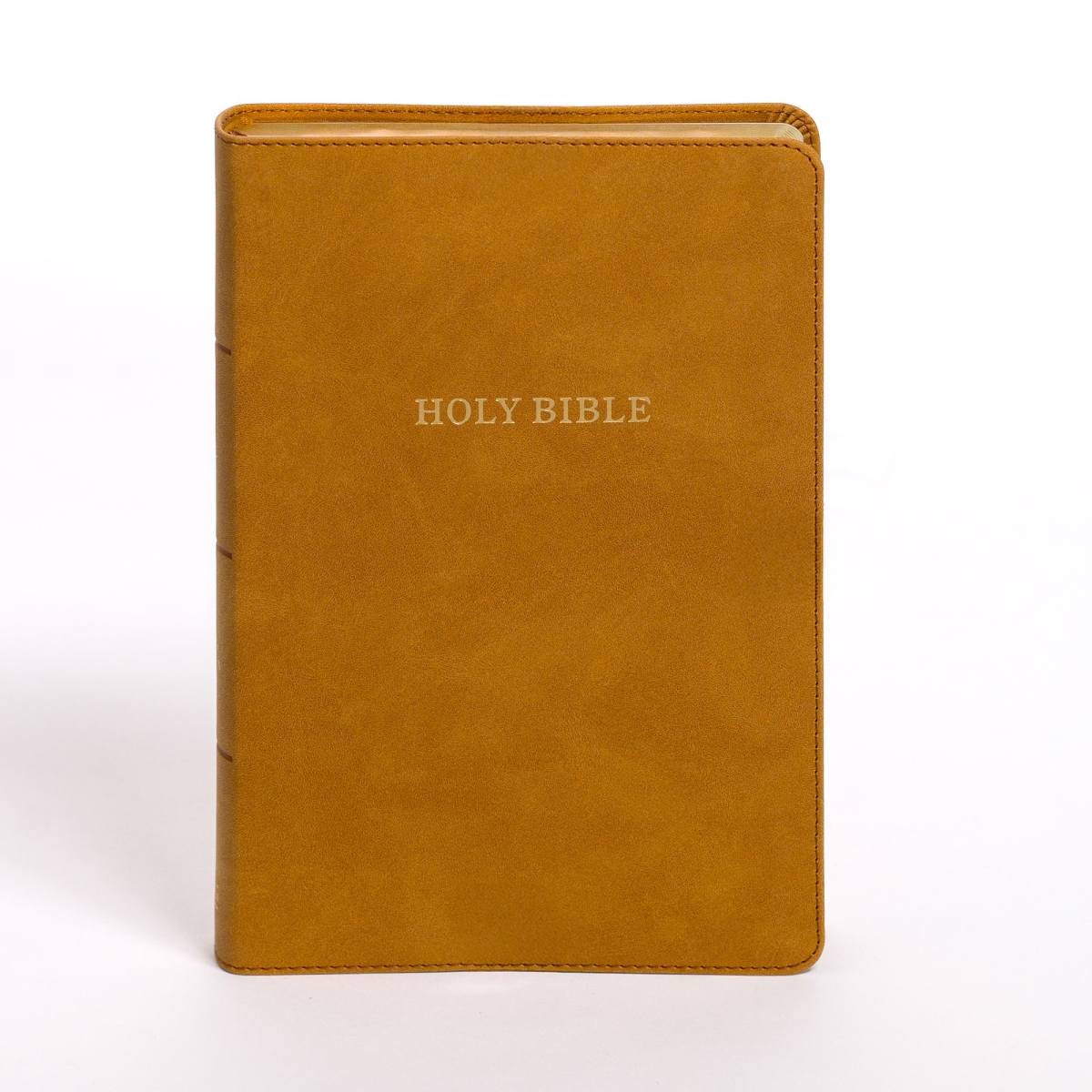 366132 KJV Personal Size Giant Print Bible - Camel SuedeSoft LeatherTouch