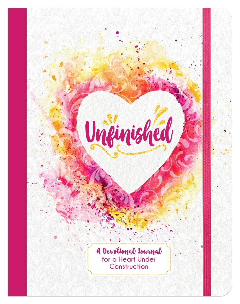 Barbour Publishing 149920 Unfinished - A Devotional Journal for A Heart Under Construction Book