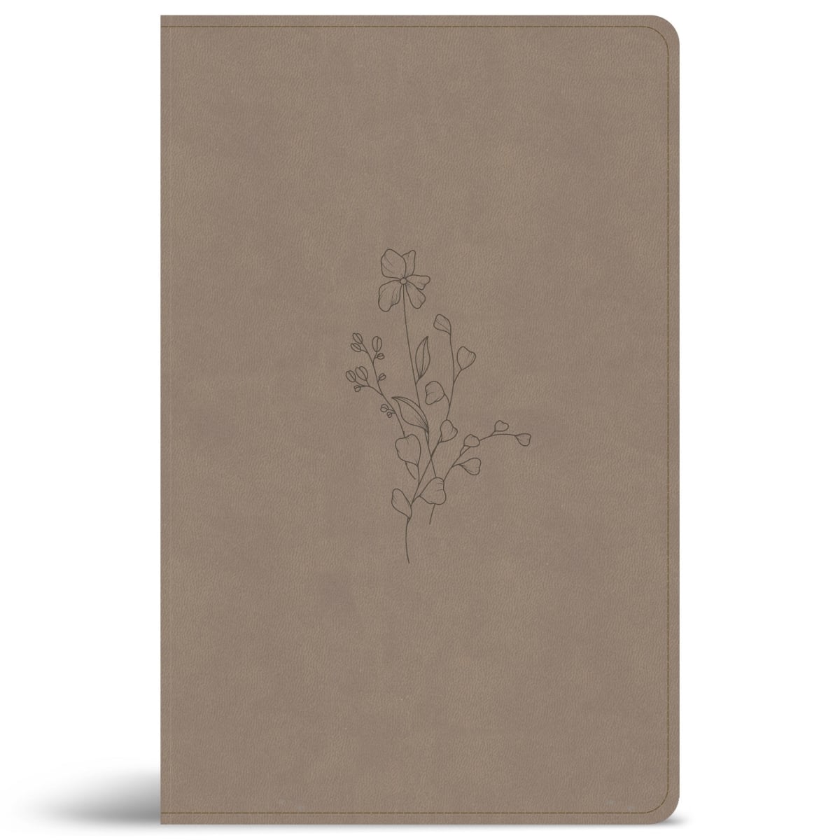 41248X CSB Thin Line Reference Digital Study Edition Earth Suede Soft Leather Touch Book