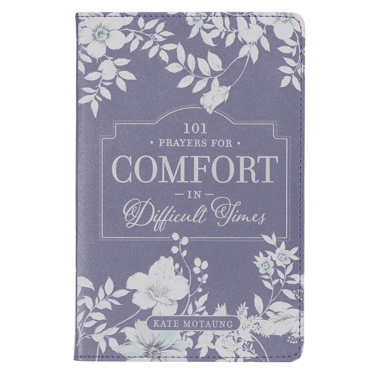 39559X Devotional Gift Book 101 Prayers For Comfort in Difficult Times Faux Leather Trade Paper