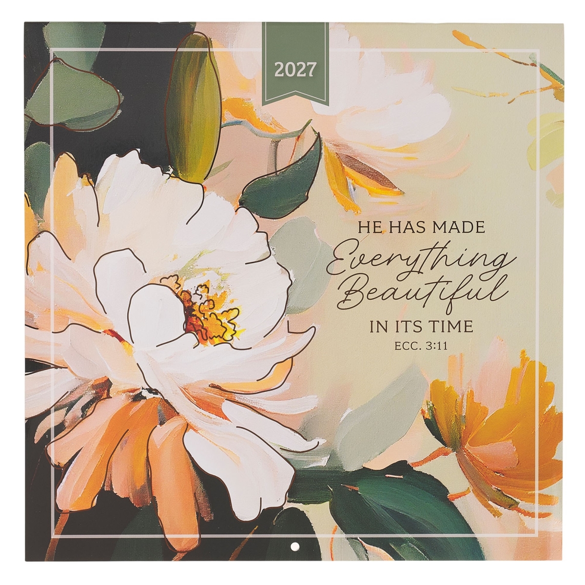753722 2027 Large Wall Calendar - Everything Beautiful