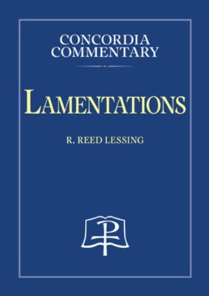 348296 Lamentations - Concordia Commentary Book