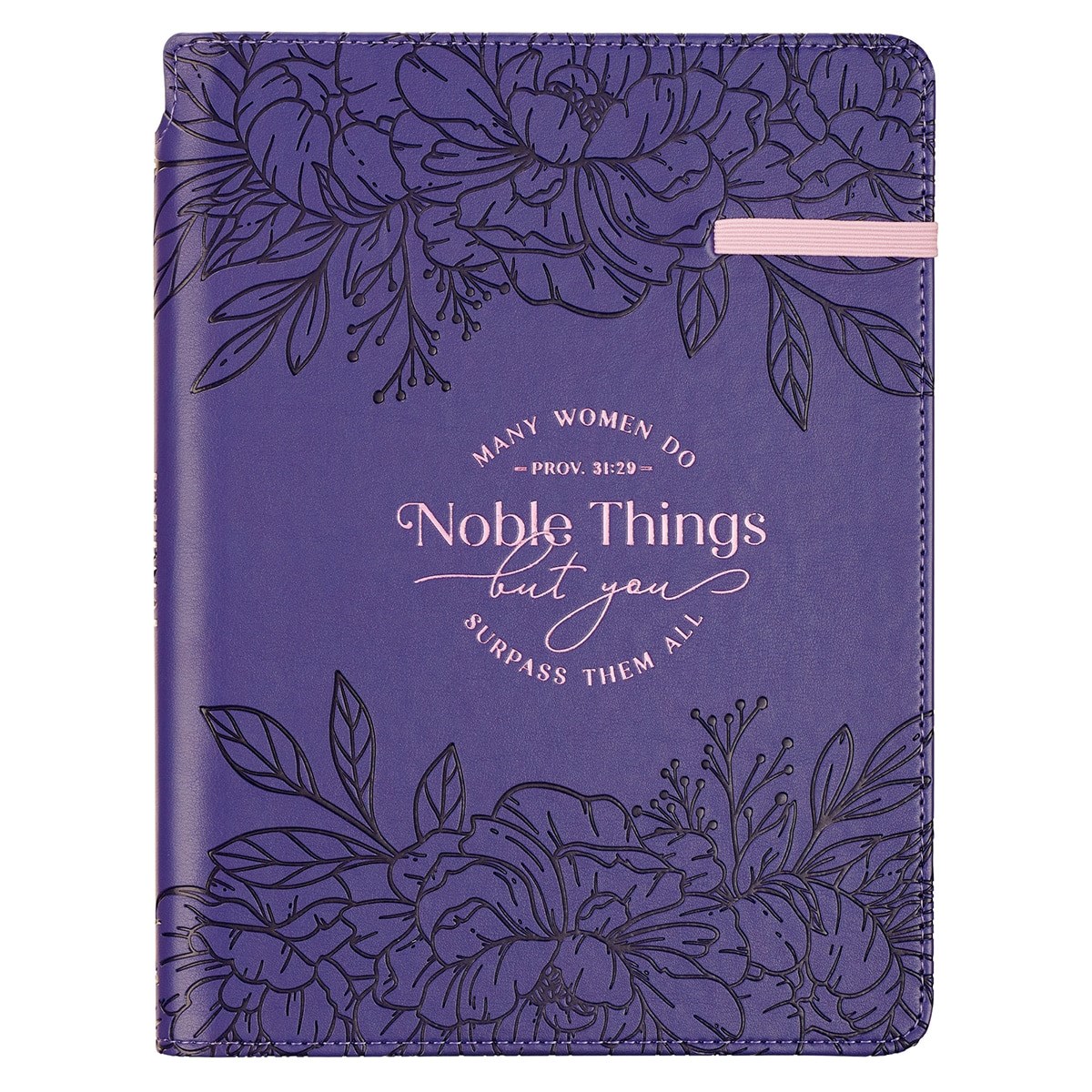 348534 Classic Journal with Elastic & Pen Holder - Noble Things Prov. 31-29