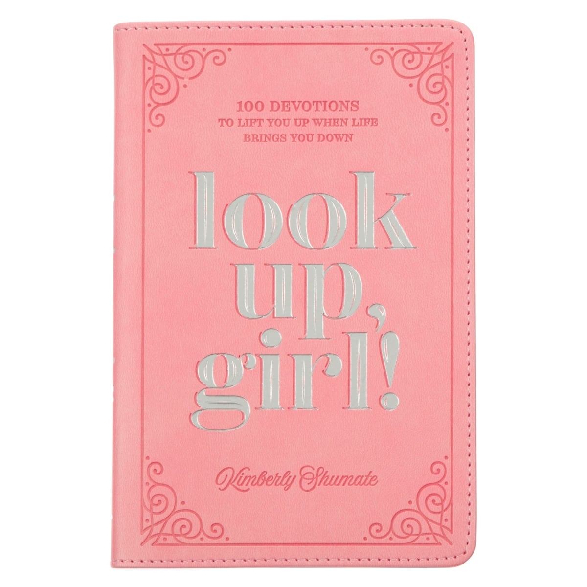 406189 Devotional Gift Book - Look Up Girl - Faux Leather