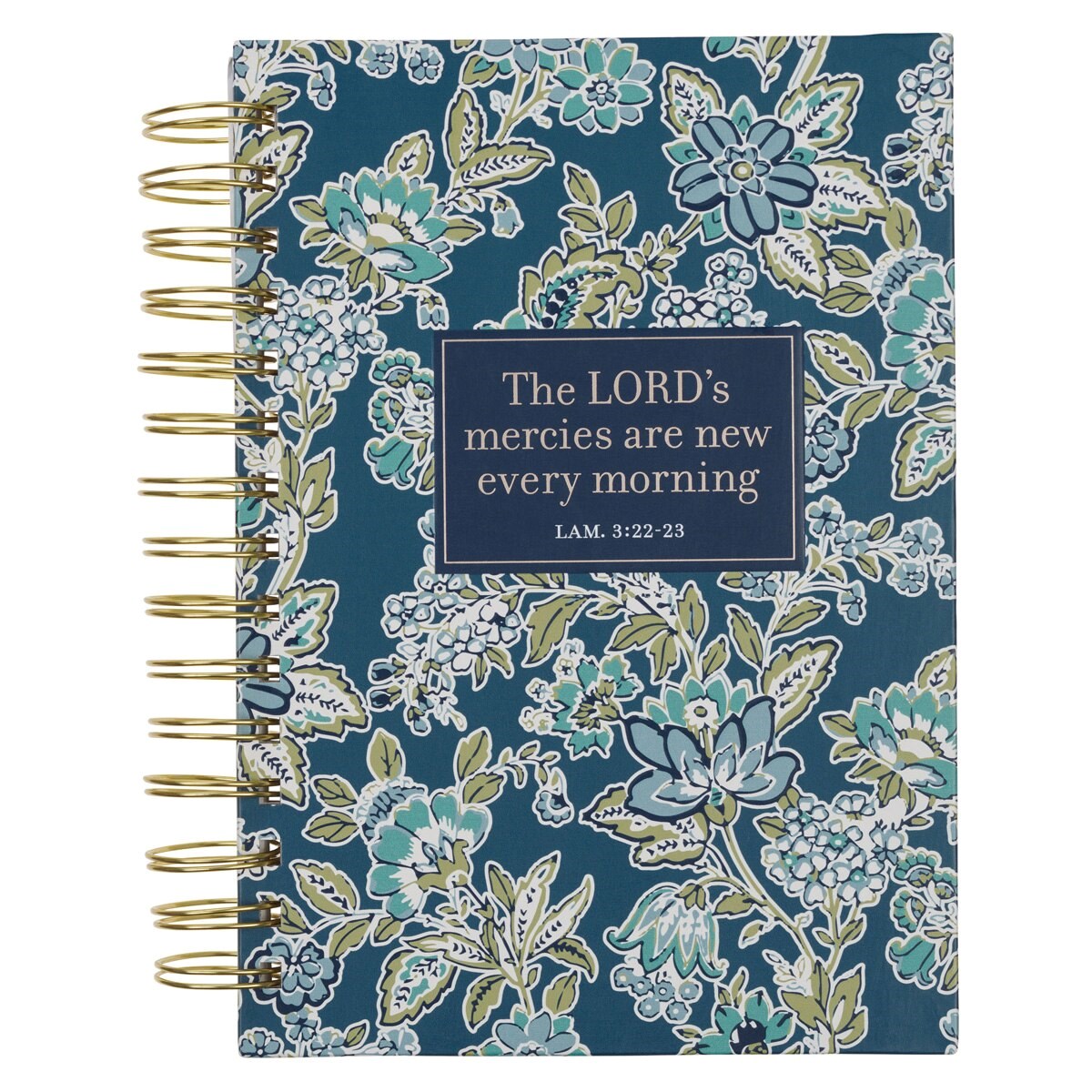 471461 Wirebound Journal - Mercies Lam. 3 - 22 - 23 - Blue