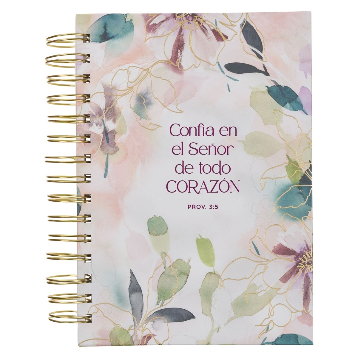 41202X Journal Wirebound - Trust in The Lord - Spanish