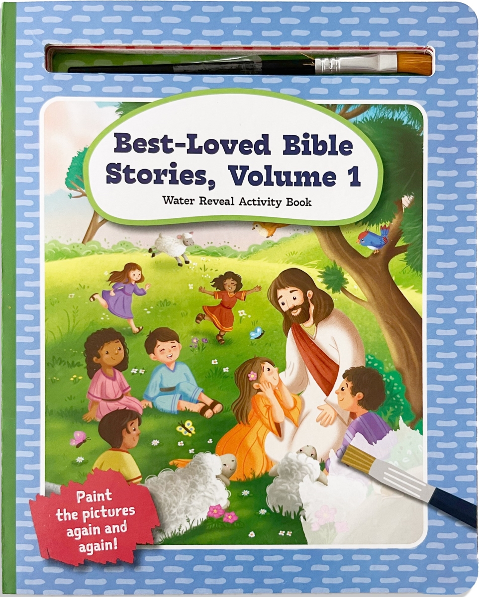 463009 Best - Loved Bible Stories Volume One - Water Reveal Activity Book