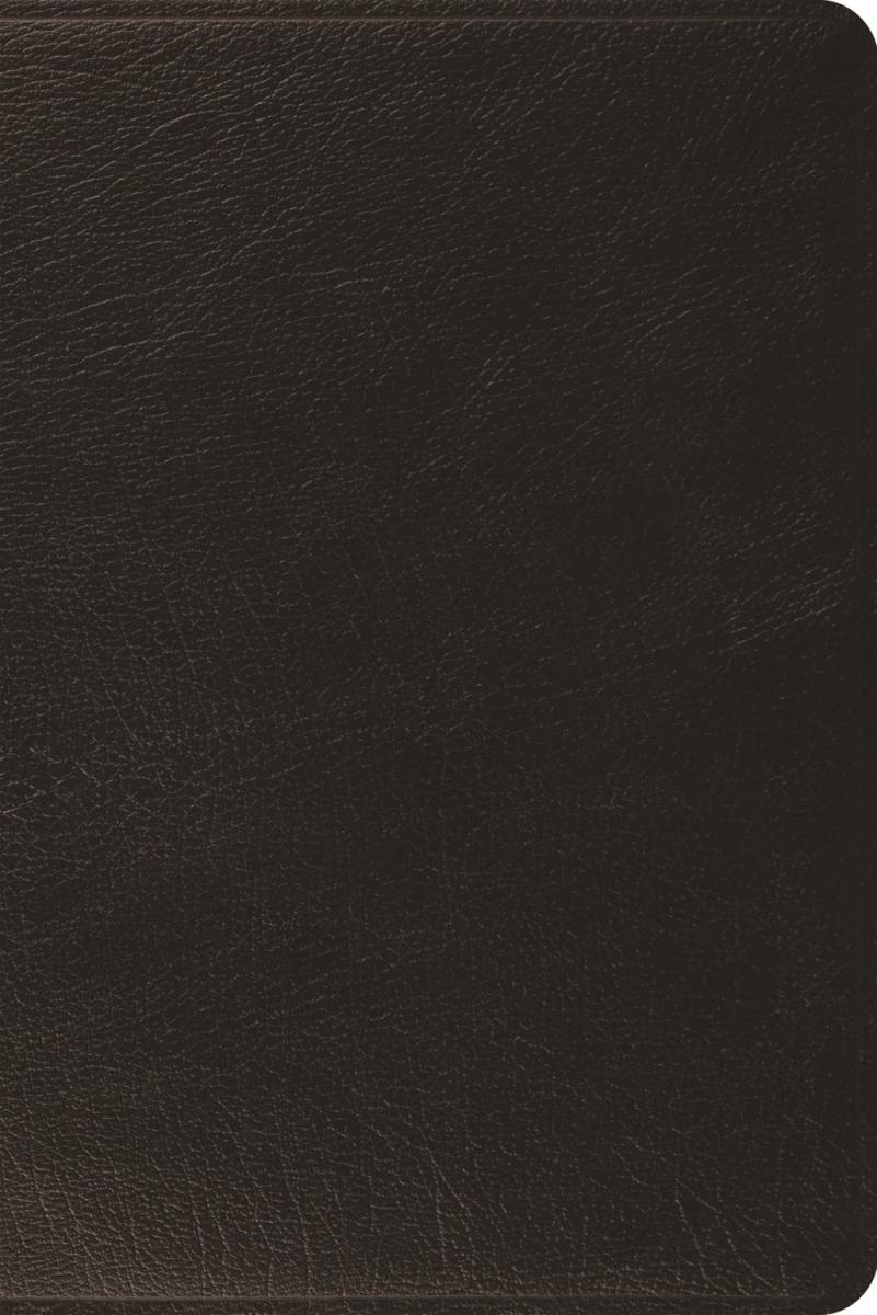 361557 ESV Personal Reference Bible - Black Genuine Leather