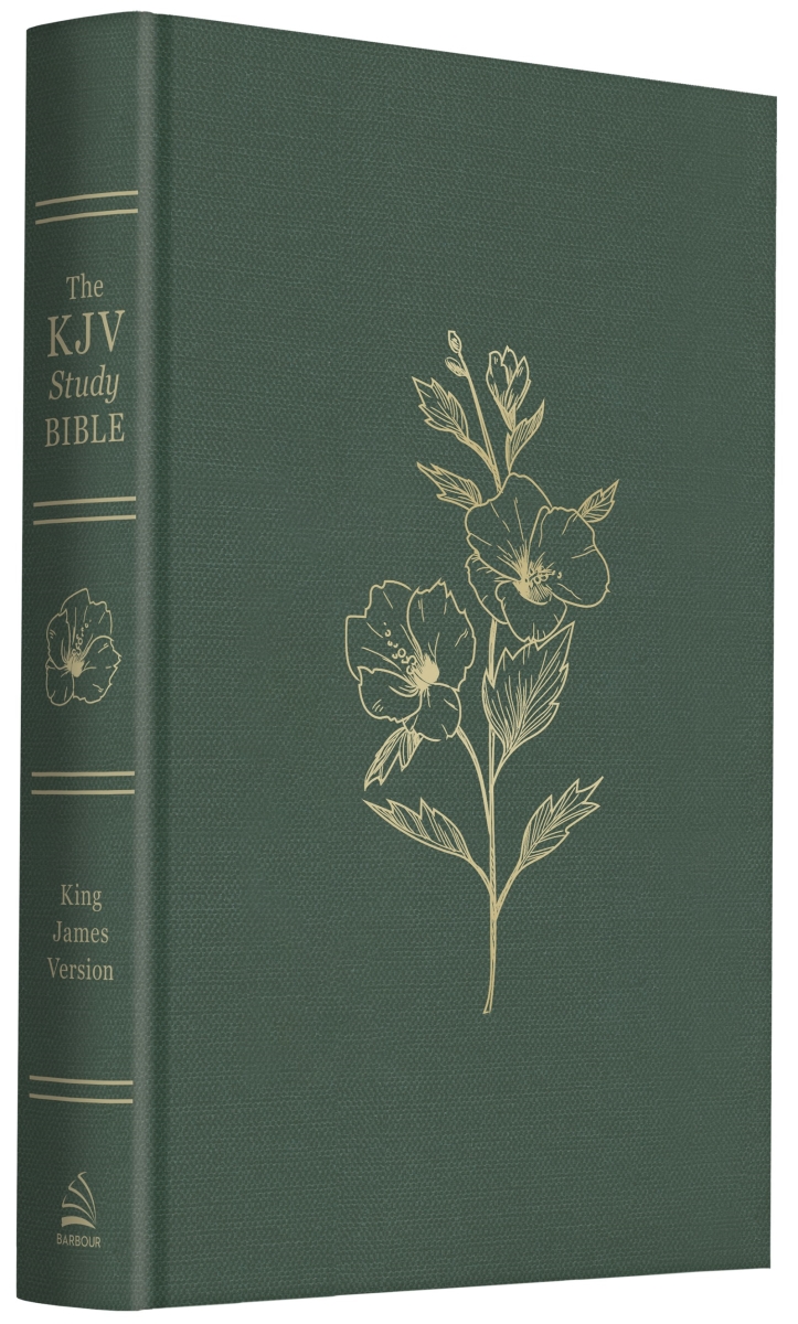 Barbour Publishing 361727 KJV Study Bible - Sage Bouquet Hardcover