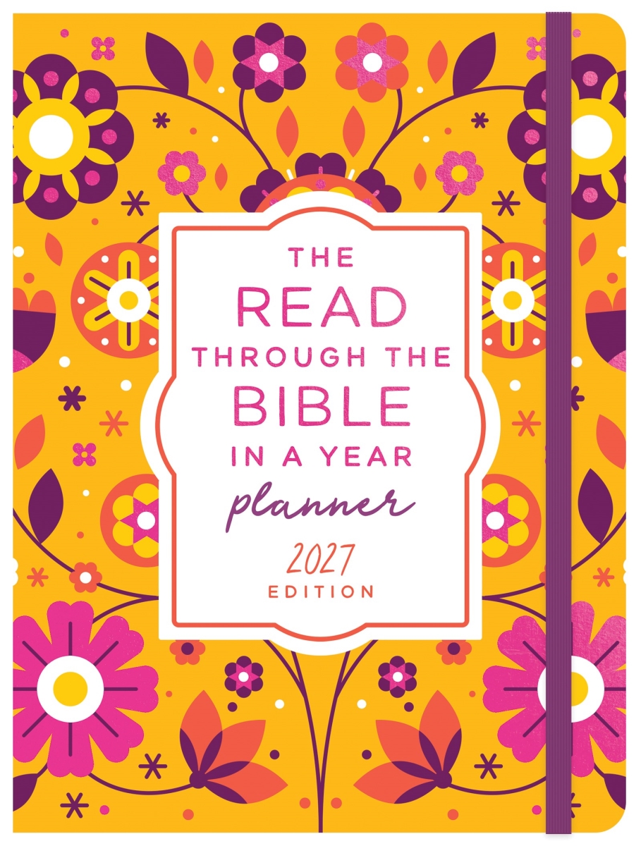 Barbour Publishing 755892 Read Through the Bible in A Year Planner - 2027 Edition