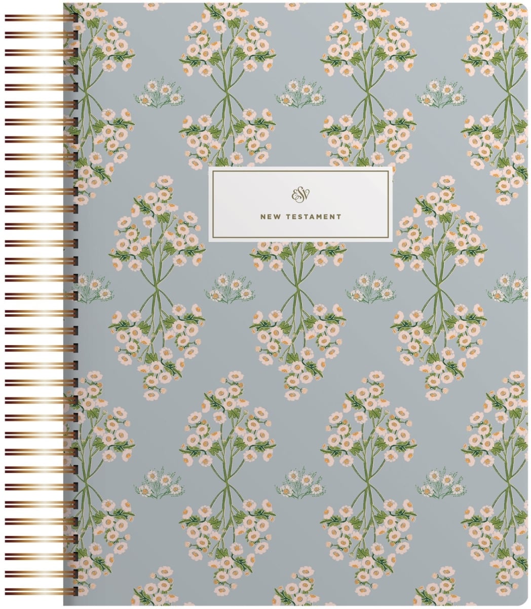 471156 ESV Spiral - Bound Journaling Bible Testament - Artwork by Lulie Wallace - Hardcover