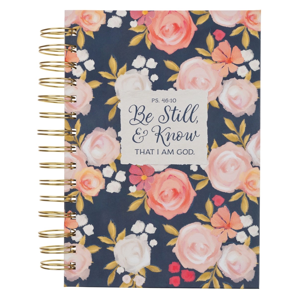 47145X Journal Wirebound - Be Still & Know Ps. 46-10