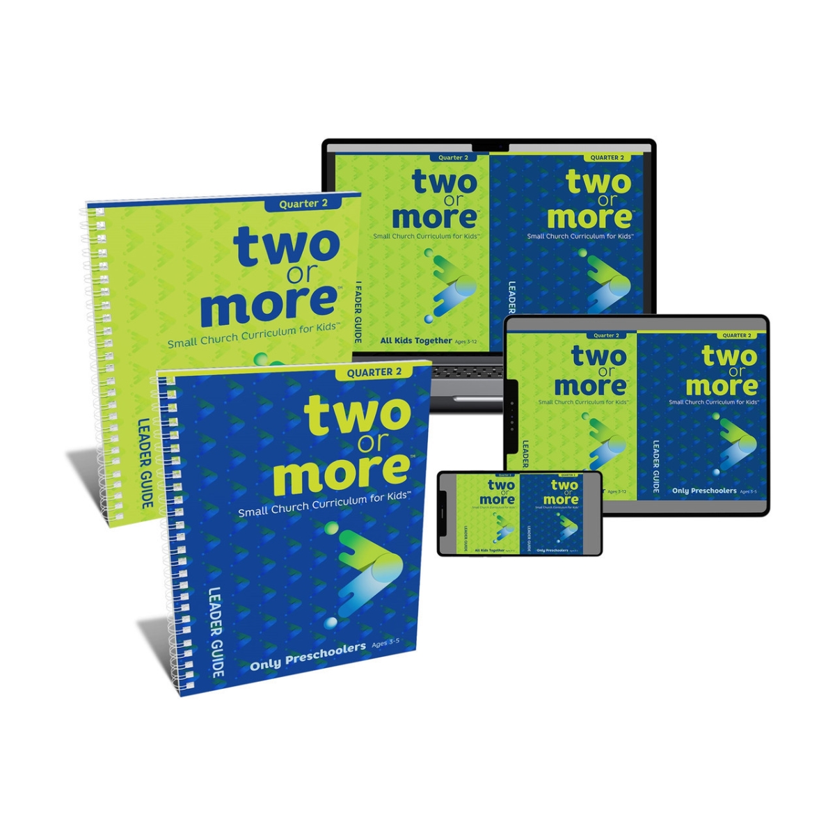 Group Publishing 731169 Two Or More All Kids Together Leader Pack Print Plus Digital Quarter 2 Trade Paper