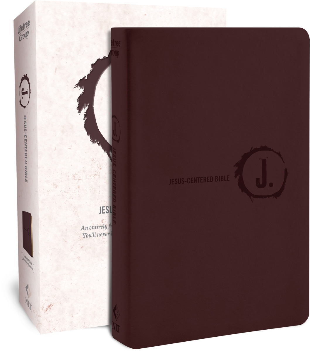 Group Publishing 382392 NLT Jesus - Centered Bible - Dark Brown Leatherette