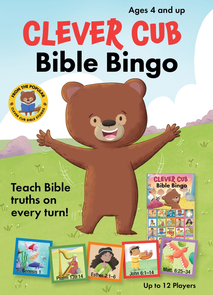 David C. Cook 356141 Clever Cub Bible Bingo