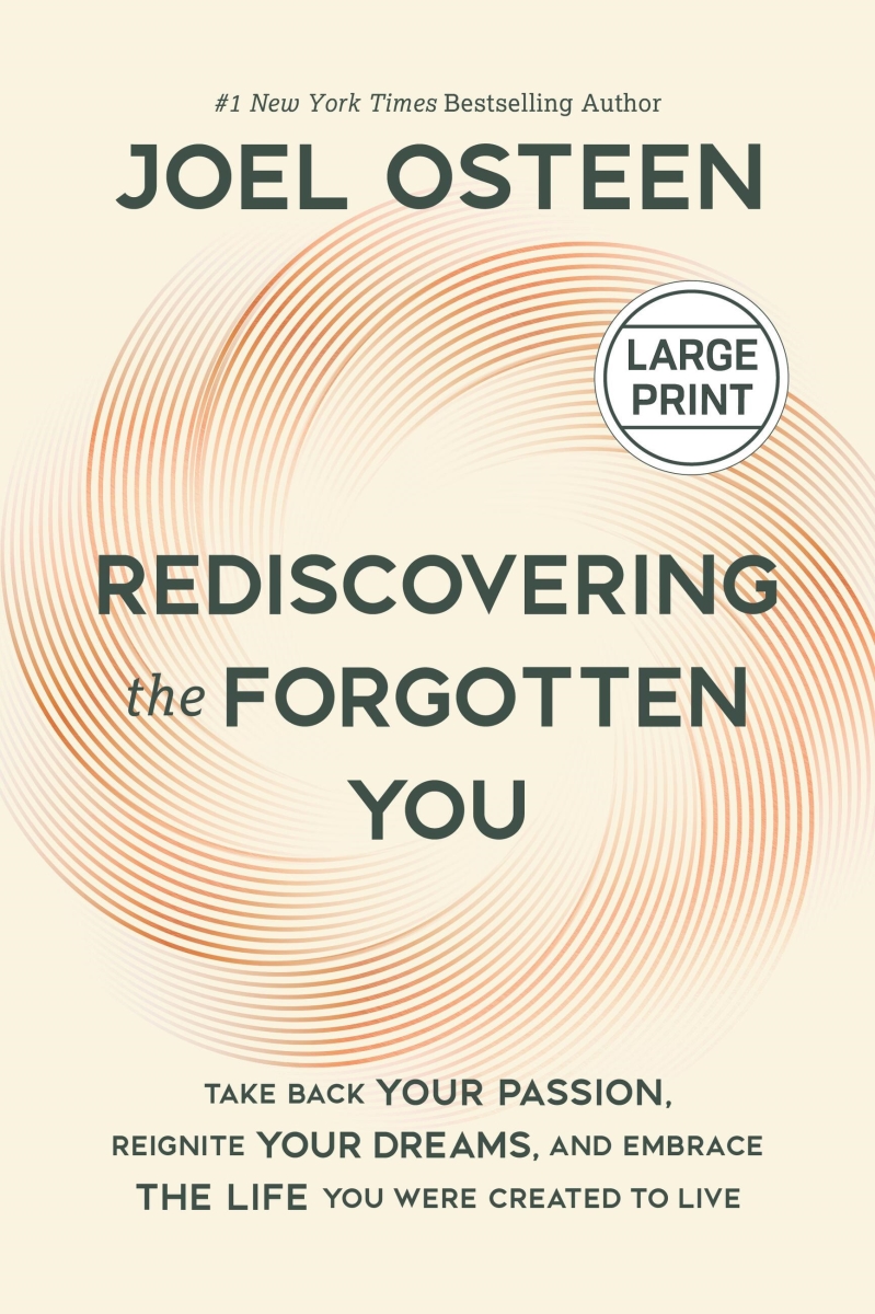 671109 Rediscovering The Forgotten You Large Print Book