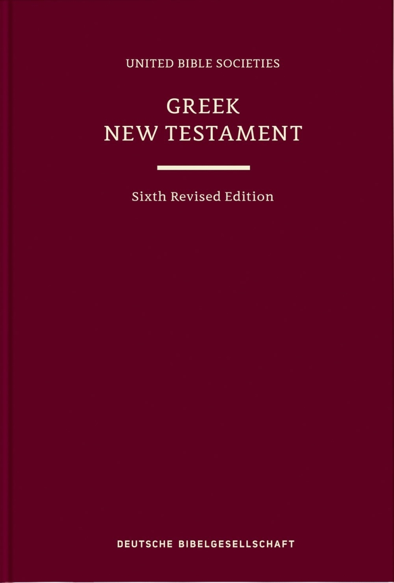 731076 Greek   Testament UBS6 Biblical Hardcover - Sixth Revised Edition