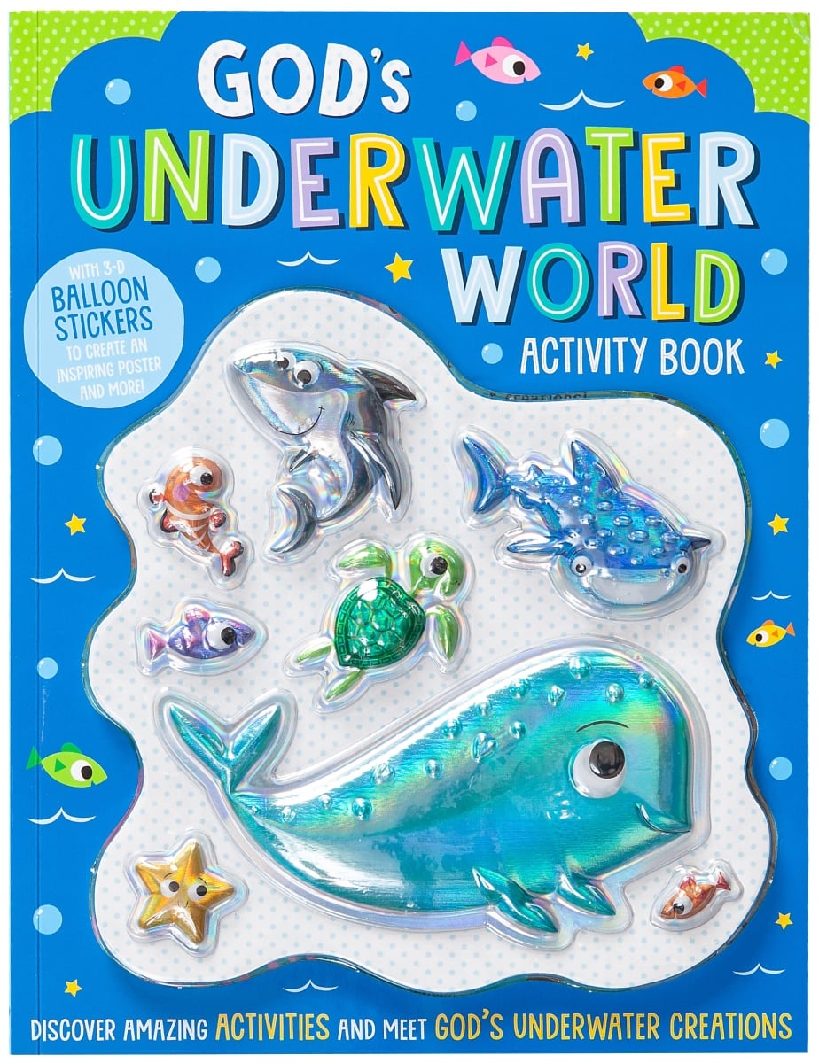 285548 Gods Underwater World Activity Book