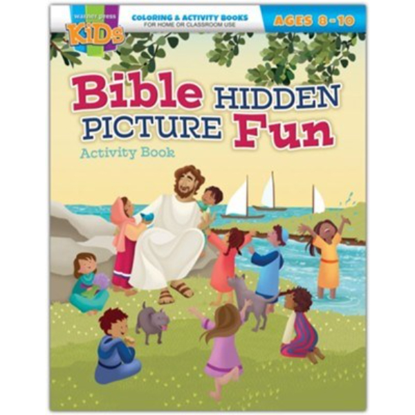 754536 Bible Hidden Picture Fun Activity Book - Ages 8-10