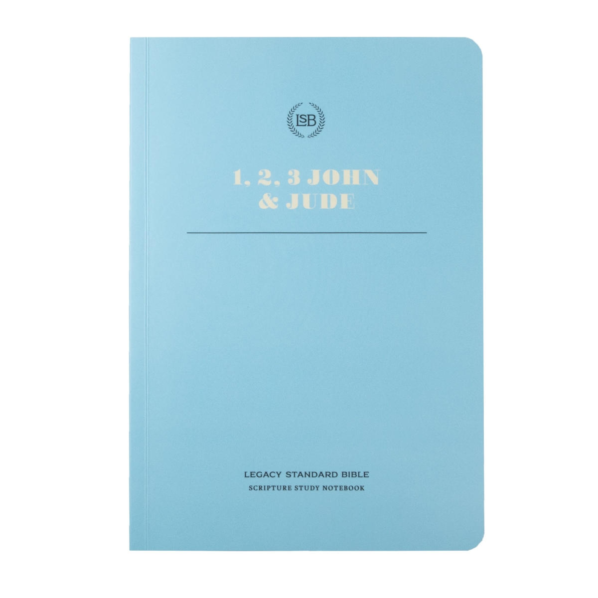 Steadfast Bibles 320651 LSB Legacy Standard Bible Scripture Study Notebook - 1 2 3 John & Jude - Softcover