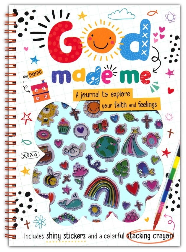 389449 God Made Me Journal Book
