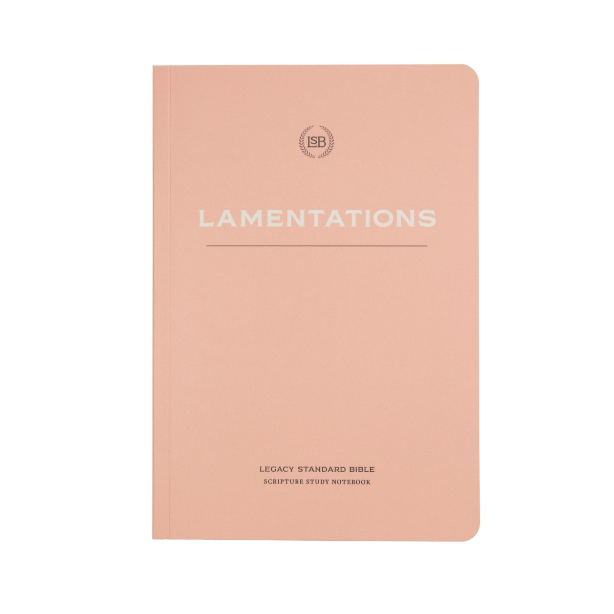 Steadfast Bibles 292427 LSB Legacy Standard Bible Scripture Study Notebook - Lamentations - Softcover